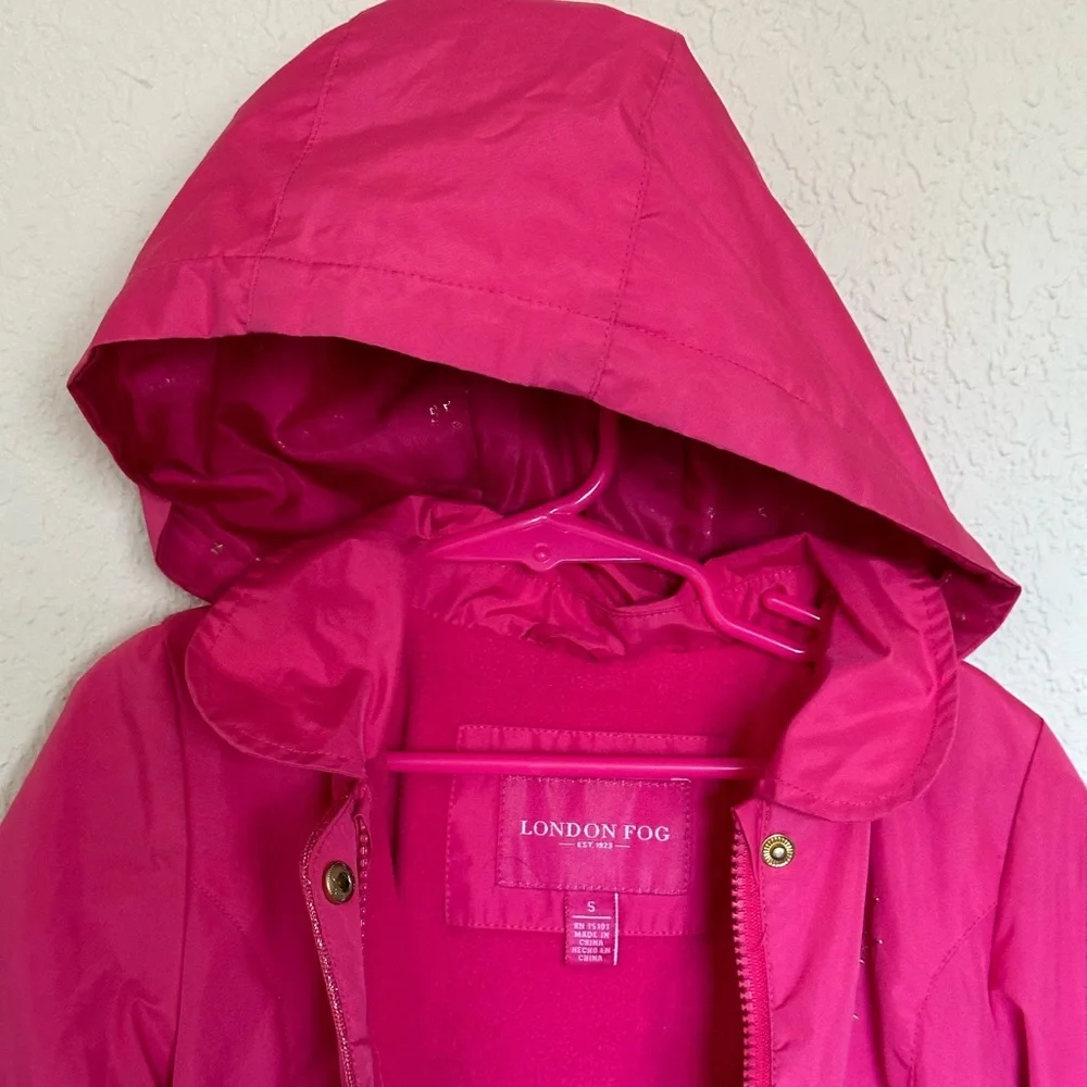 London Fog kids fleece lined jacket. Size 5 - Picture 7 of 11